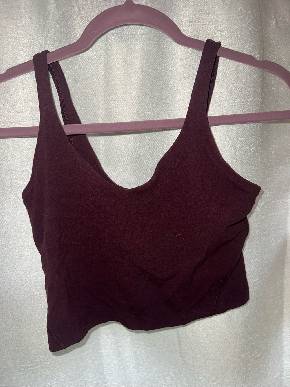 lululemon athletica Align Tank Top Burgundy